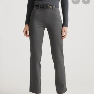 Quince Dark Gray Straight Leg Pants